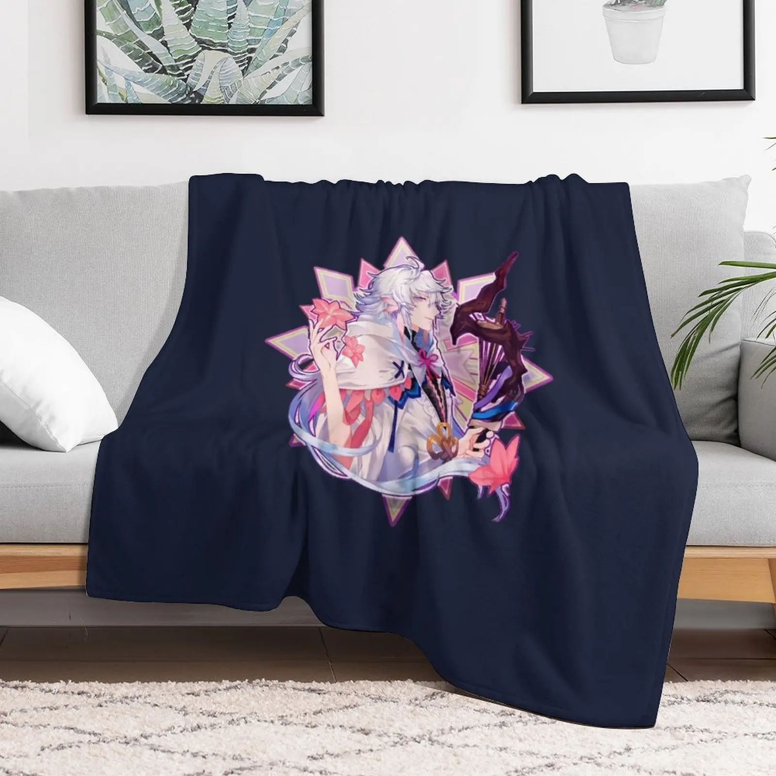 Fate grand order мерлин маг цветов бросок одеяло тонкие теплые для зимы Flannels очень