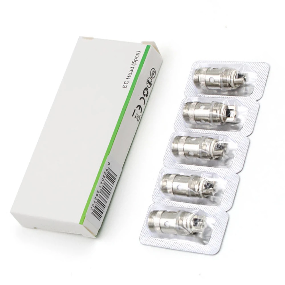 

RunVape EC Coil 0.18ohm 0.3ohm 0.5ohm Replacement Coil Vape Head for IJUST 2 Melo3 Mini RTA Atomizer Tank E Cigarette