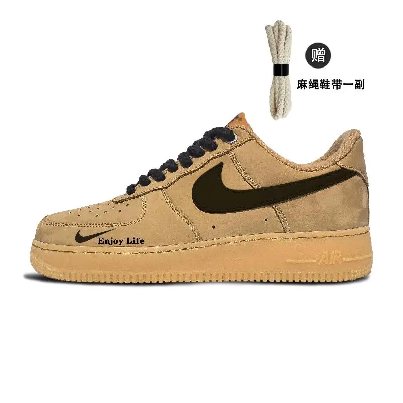 【Настроить】Nike Air Force 1 Обувь для скейтбординга Кроссовки унисекс CJ9179-200