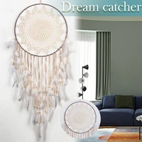 new 1pc dream catcher household handmade feathers hanging dreamcatcher home window wedding decor diy