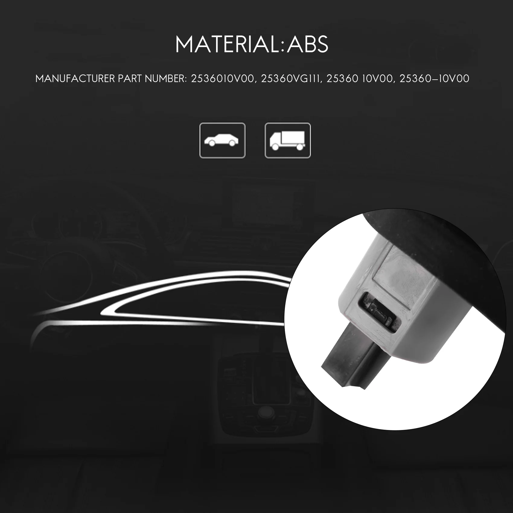 Дверной фонарь переключатель на один контакт для Nissan патруль GU GQ Y60 Y61 25360-10V00