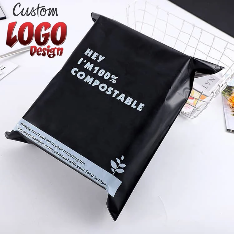 Custom LOGO Printed Eco Friendly Self Sealing Shipping Poly Plastic Packaging Bag Mailer Mailing Bags With Logo