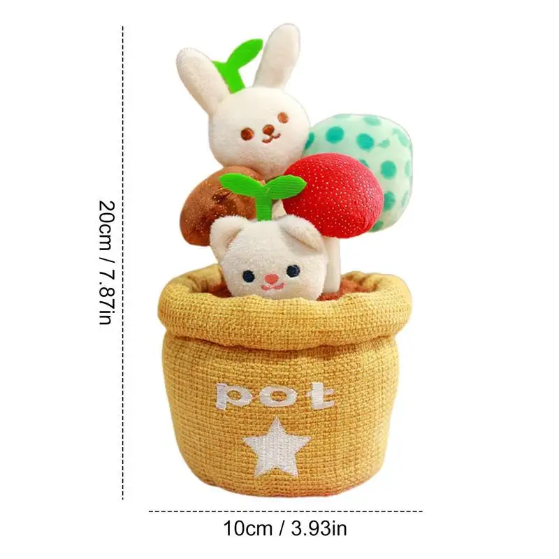 Рисунок 6 - Суккуленты, плюшевая игрушка