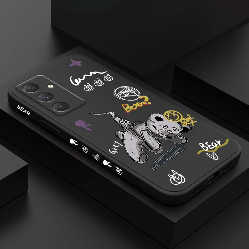 Чехол для телефона с изображением медведя Raggedy Samsung Galaxy A55 A35 A25 A15 A16 A06 A05 A05S A54 A34 A24 A14