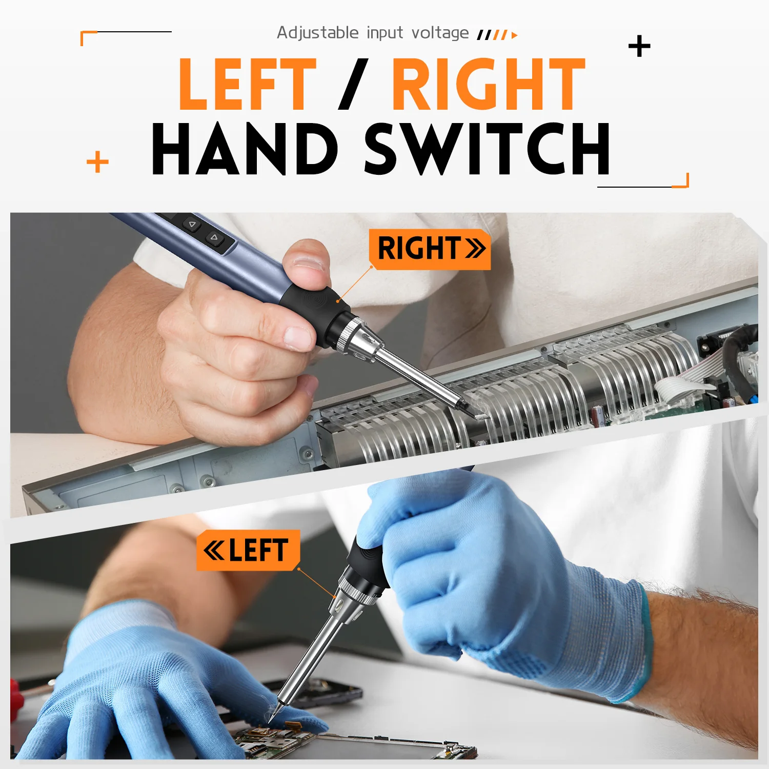 FNIRSI HS-01 умный электронный паяльник сварочное оборудование сварочный аппарат с