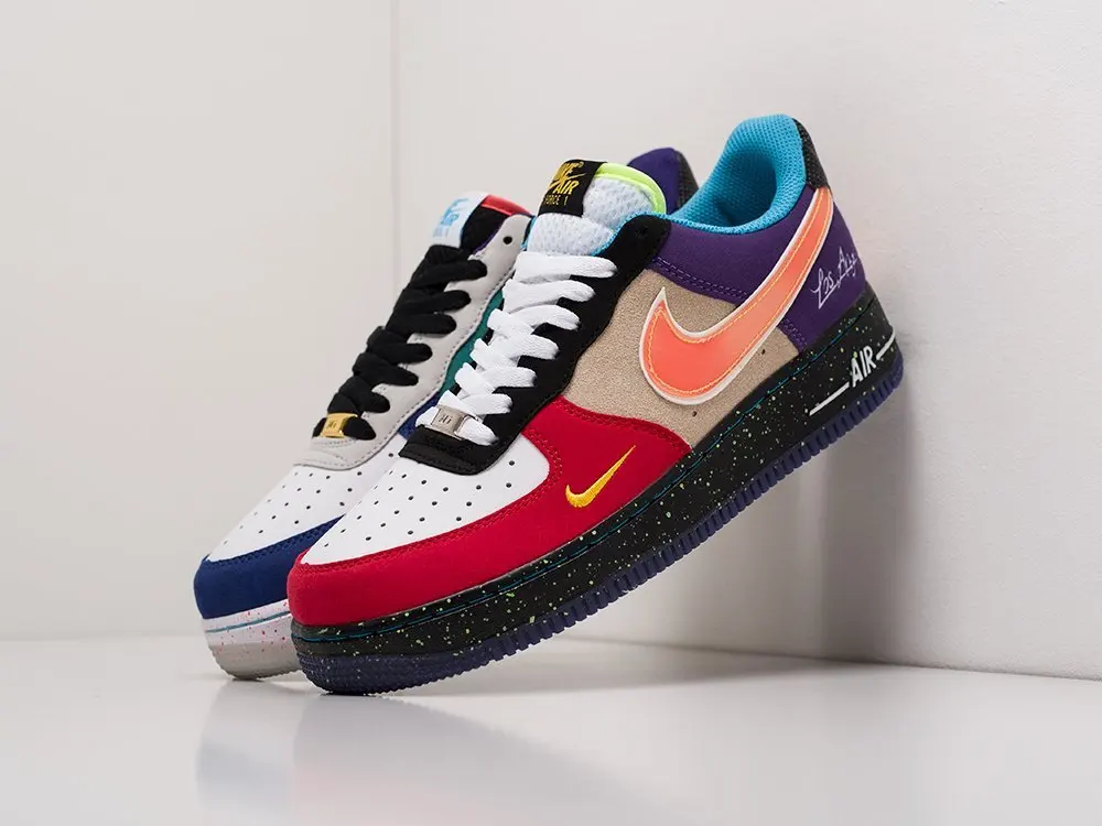 Кроссовки Nike Air Force 1 Low Разноцветный Демисезон Мужской | Обувь