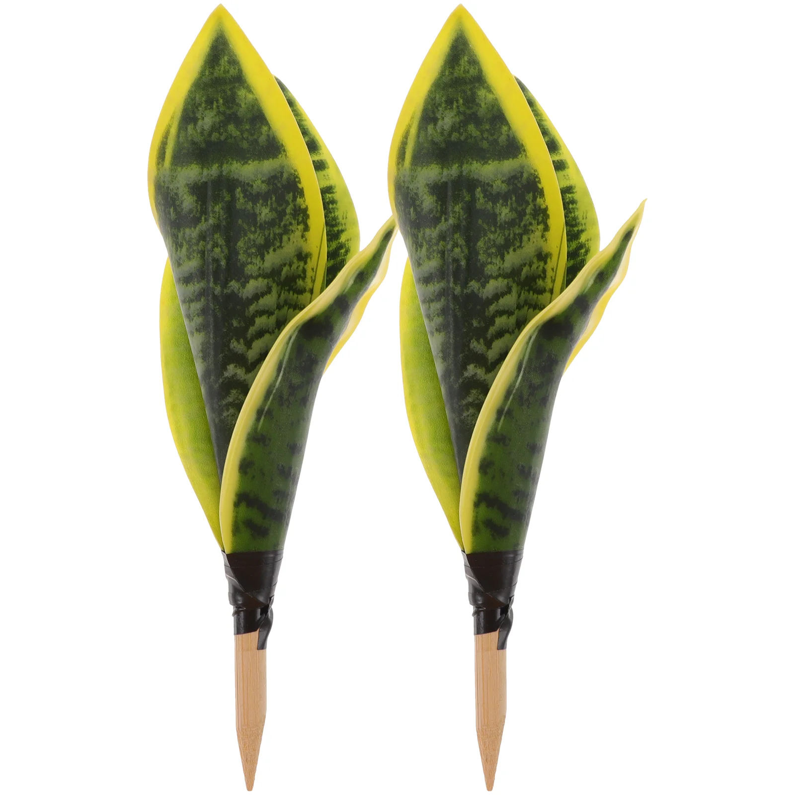 

Artificial Tiger Piranha Elegant Fake Snake Adorns Plants Simulation Decor Sansevieria Decoration Picks
