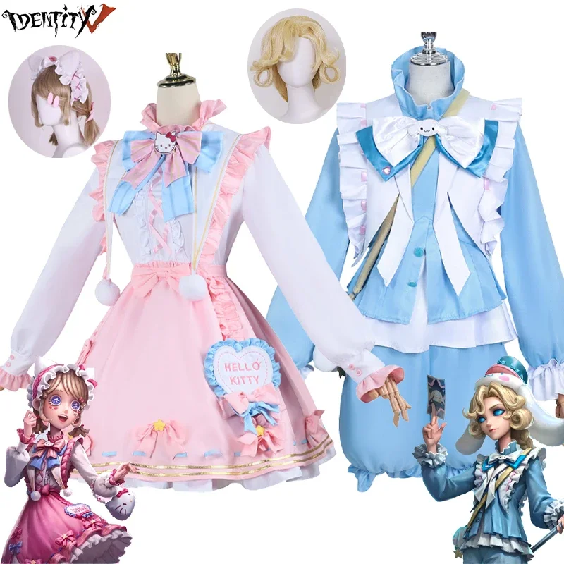 Identity V Эмма Вудс Косплей Костюм Джозеф Десольнье Cos Садовщика Хэллоуин Вечернее