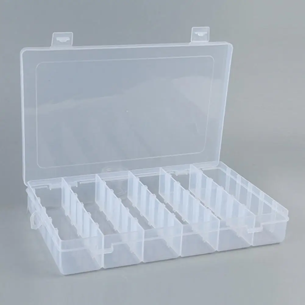 

Bead Organizer Durable 36 Grids Easy Searching Bead Organizer Shockproof Portable Bead Storage Case