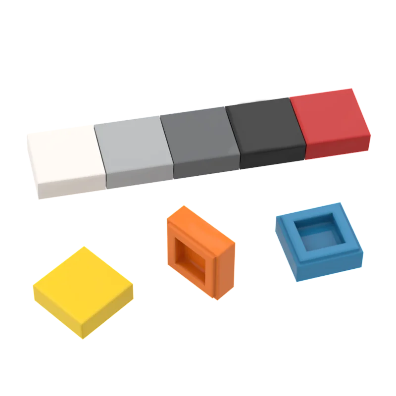 

3070 плитка 1x1 (неопределенный тип), кубики, коллекция, модульные игрушки GBC для технической MOC, «сделай сам», совместимы с конструкторами