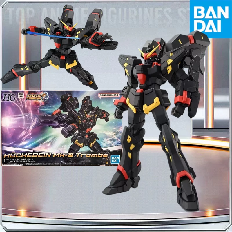 Фото Оригинальный набор для сборки коллекционной модели BANDAI Super Robot Wars HG Huckebein Mk-III Trombe, аниме-фигурка, игрушка, подарок на праздник №1