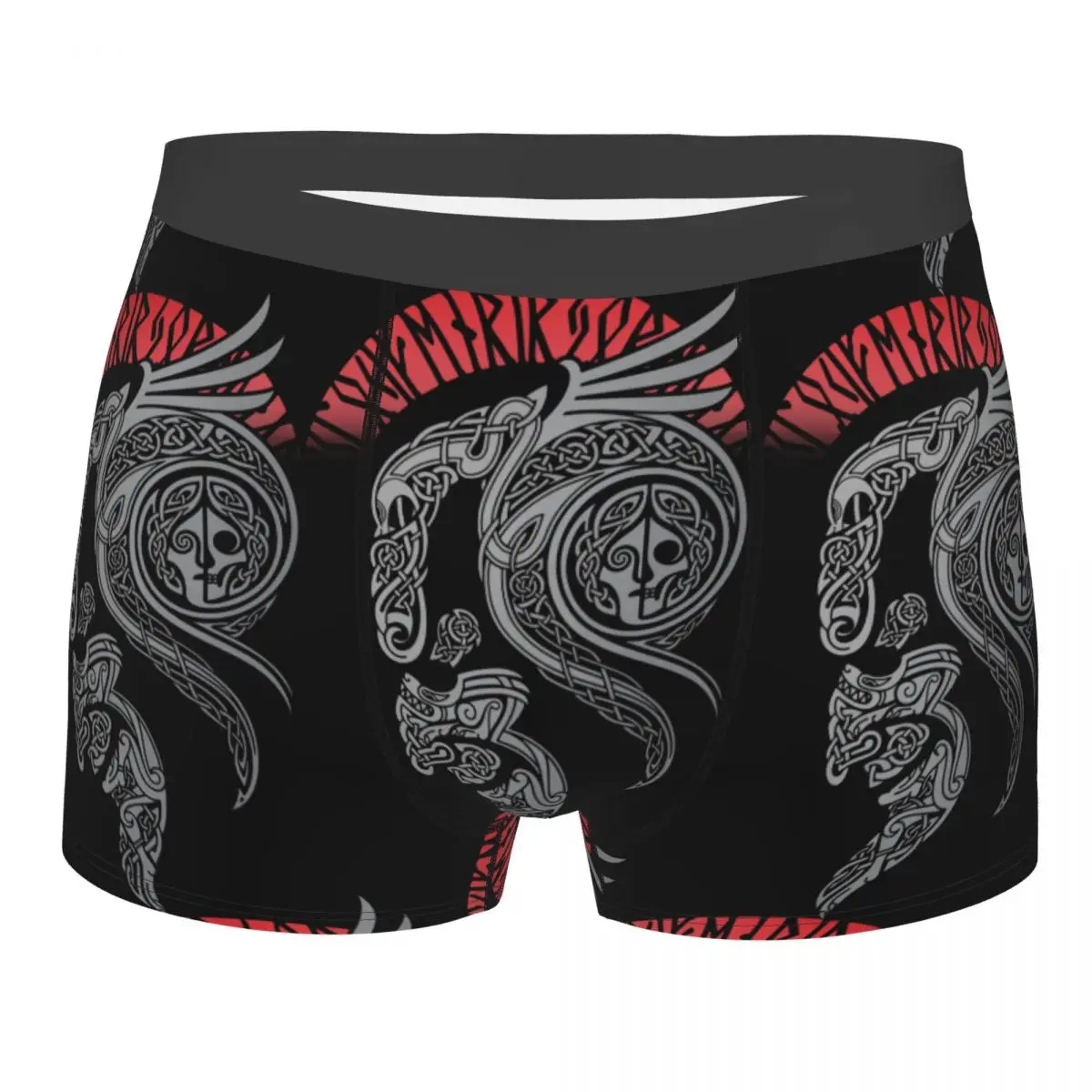 

Sexy Boxer Loki's Kids Vikings Valhalla Odin Shorts Panties Briefs Men's Underwear Mid Waist Underpants for Homme
