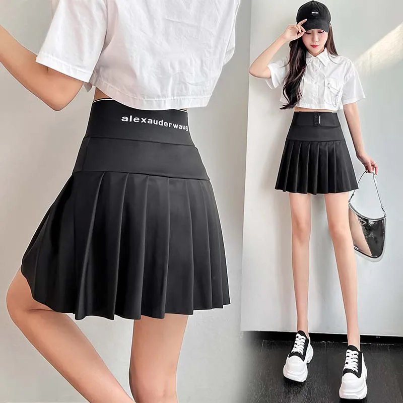 New hot selling woman skirts womens korean fashion casual Office lady wear female OL girls cute sexy black mini pleated skirt