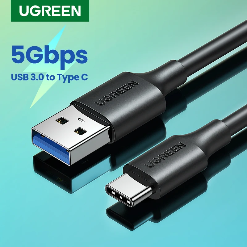 UGREEN-Cable USB 3,0 tipo C para iPad Pro, carcasa de 5Gbps, interruptor...