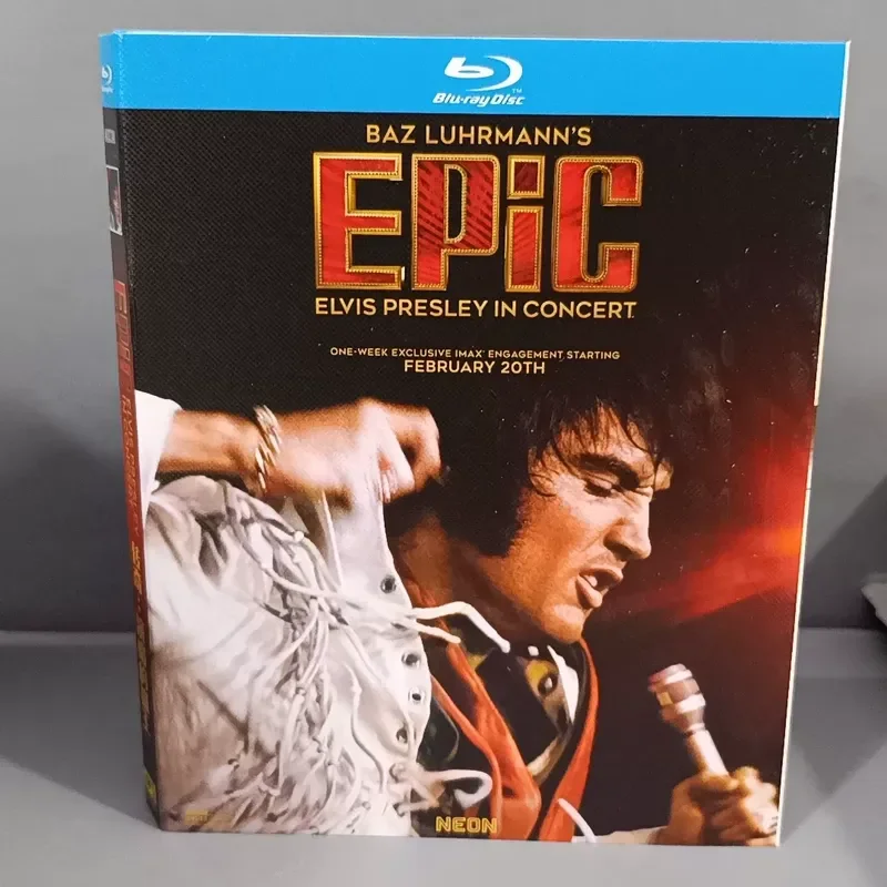 Фото Легендарный Элвис Пресли: Blu-ray в коробке, абсолютно новый, нераспечатанный, физическое издание, вызывающее восторг. №2