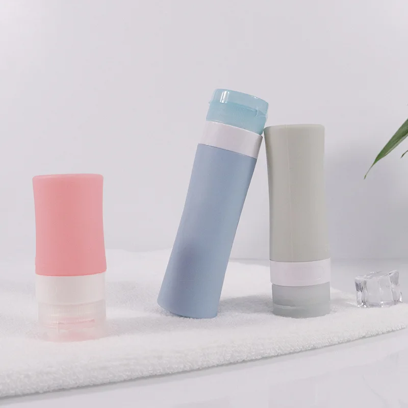 

Бутылка силиконовая многоразовая для хранения шампуня, лосьона, 38/60/80 мл