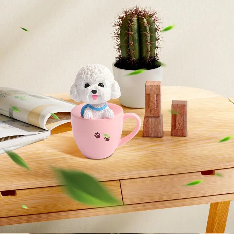 Собака Пупсы для приборной панели автомобиля фигурки танцоров трясущий орнамент