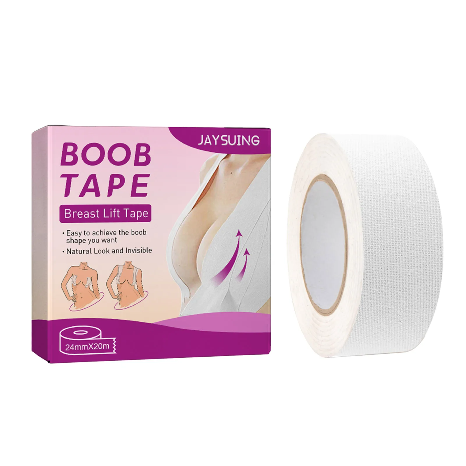 

Breast Lift Tape Achieve Chest Support Lift Of Breasts Sticky Body Tape For Push Up & Shape In Dress Types