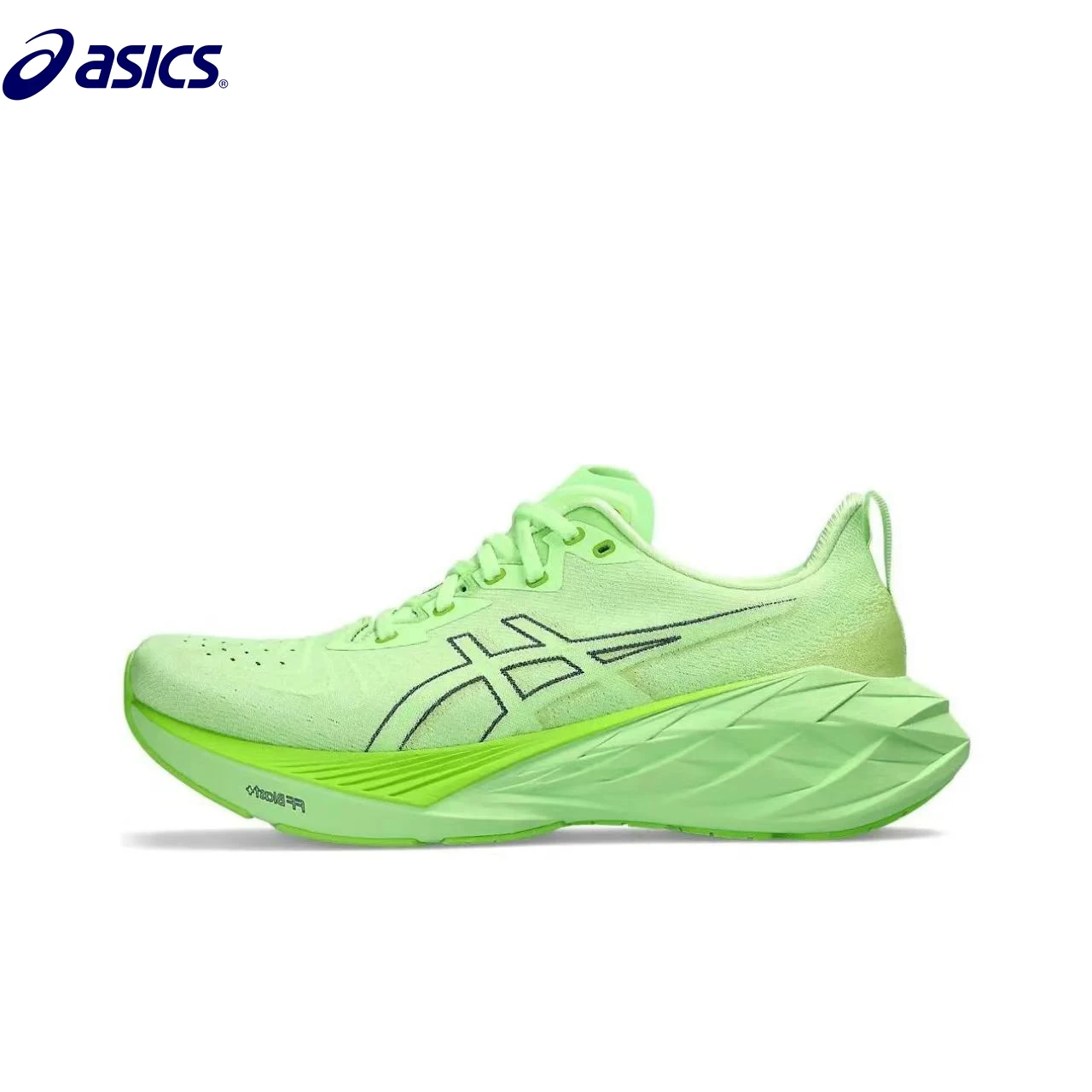 Мужские и женские кроссовки Asics Novablast 4 дышащие с низким вырезом