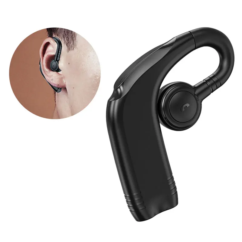 

Bluetooth-гарнитура с одним ухом, водонепроницаемая, с микрофоном и шумоподавлением