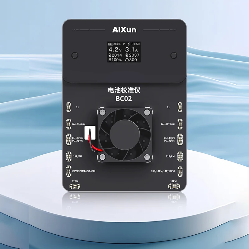 AiXun BC01 BC02 Калибратор аккумулятора для iPhone 11 12 13 14 Pro Max Серия Аккумулятор Тест