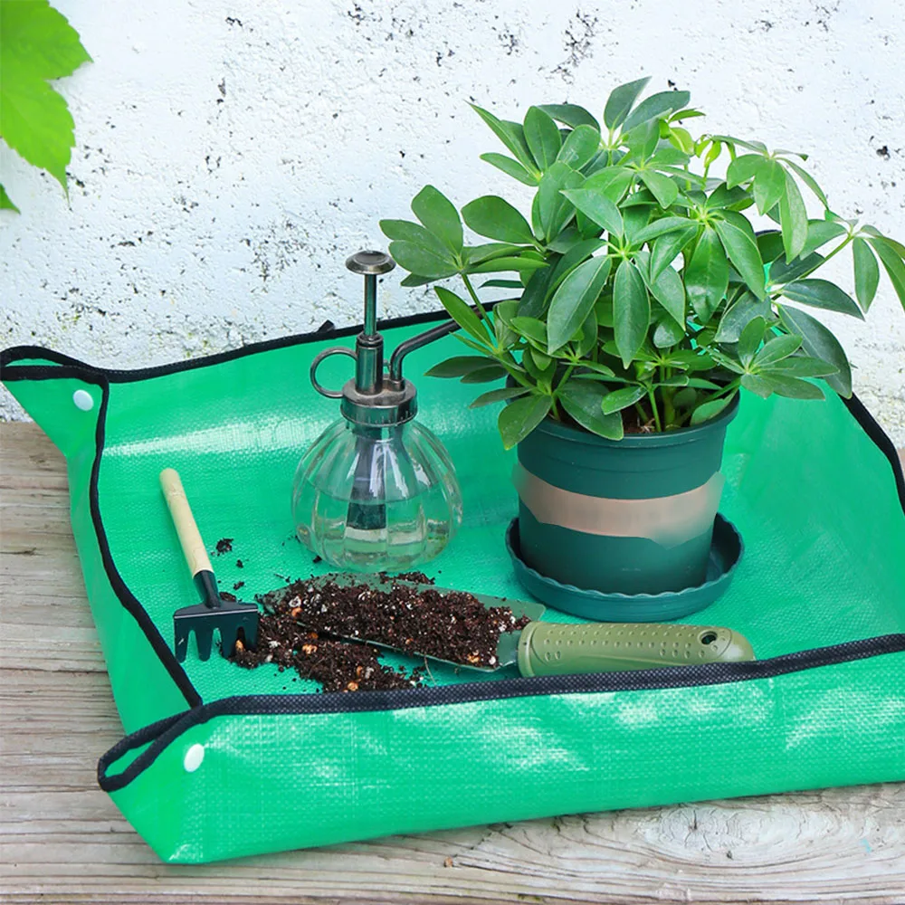 Полиэтиленовый розничный коврик для садовых растений складной посадки