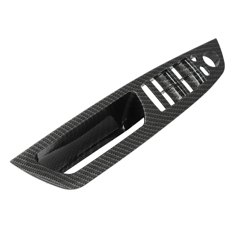 Автомобильный подлокотник из углеродного волокна ABS для внутренней двери ручка