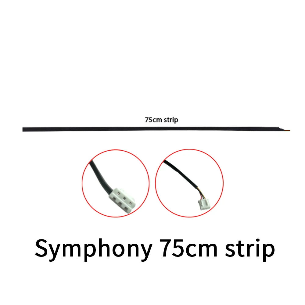 

«Светодиодная лампа» Приложение RGBIC Symphony Аксессуары для окружающего освещения 3-проводная светодиодная лента (дверь RGB/склаждение/подсветка 4 провода)