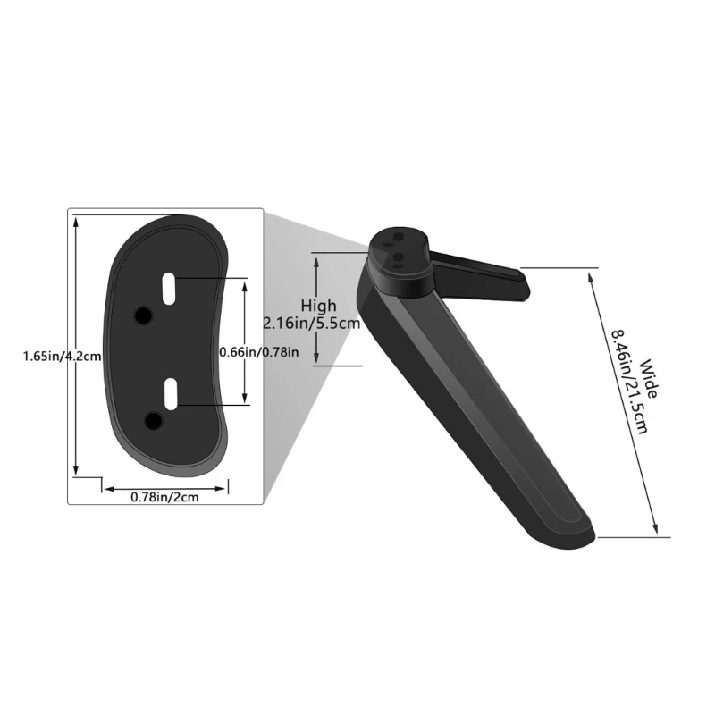 M17B Ножки подставки для телевизора с винтовым креплением на подставке Настольный