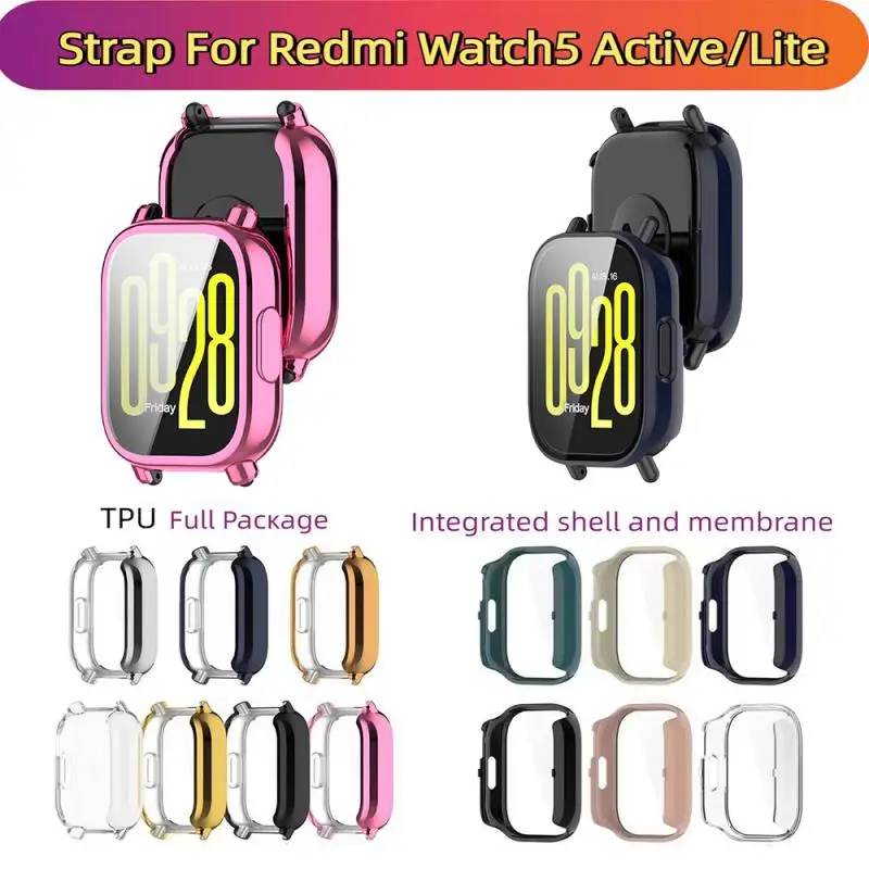 Подходит для Redmi Watch 5 активный защитный чехол из закаленного стекла защитная
