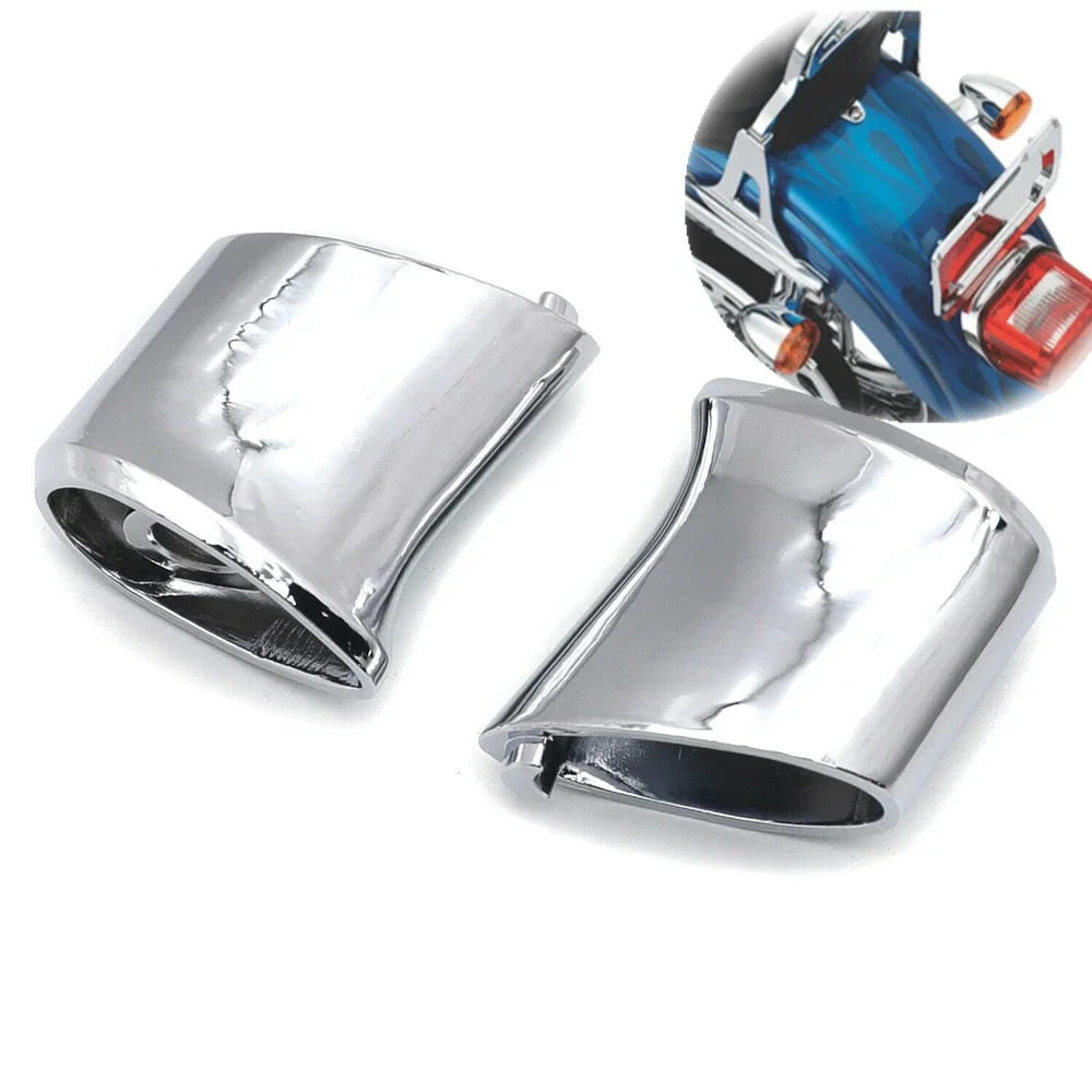 

Mount Brackets Rear Turn Signal 1" Narrow For Harley Davidson Dyna FXD FXDB FXST Softail Aftermarket Chrome