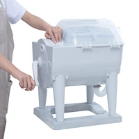 hand rock drum washing machine easy to use mini traveling outdoor washing machine portable non electric drum spin dryer for