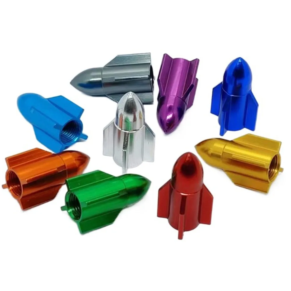 Крышка клапана автомобильных шин из алюминиевого сплава пылезащитная в форме