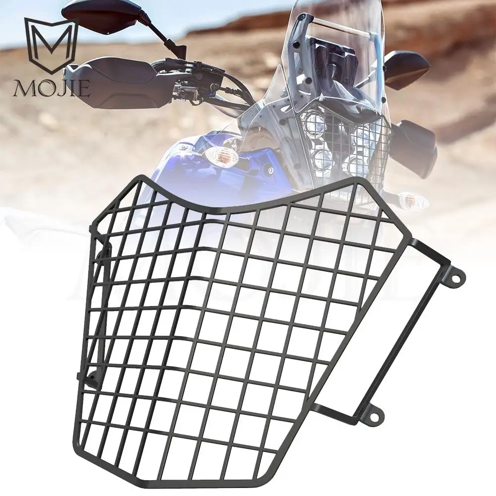 

TENERE 700 Motorcycle Accessories FOR YAMAHA TENERE700 WOLD RAID 2020 2021 2022 2023 CNC Headlight Protector Guard Grille Cover