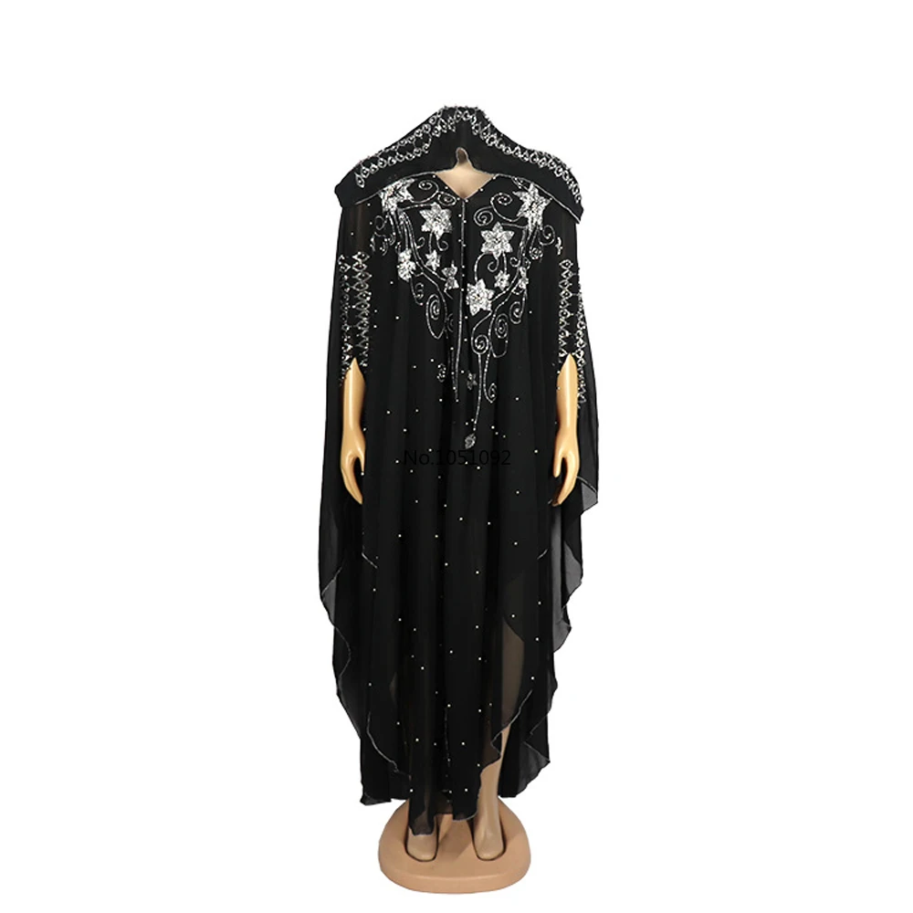 

Ramadan Black Abaya Dubai Turkey Muslim Hijab Dress 2022 Caftan Marocain Islamic Clothing Kimono Robe Femme Musulmane Djellaba