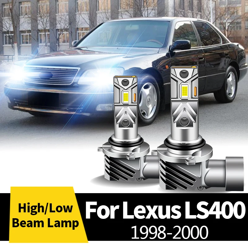 2 шт. автомобильные светодиодные фары CANbus дальнего света/ближнего света