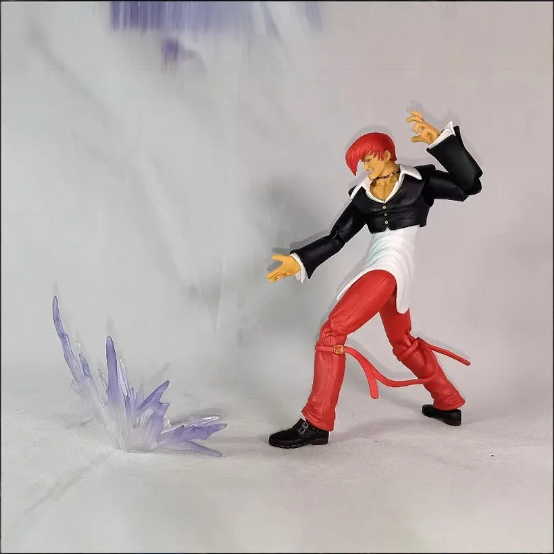 King Of Fighters ➘ Аниме Фигурки Iori Yagami Фигурка Штормовая игрушка Статуя