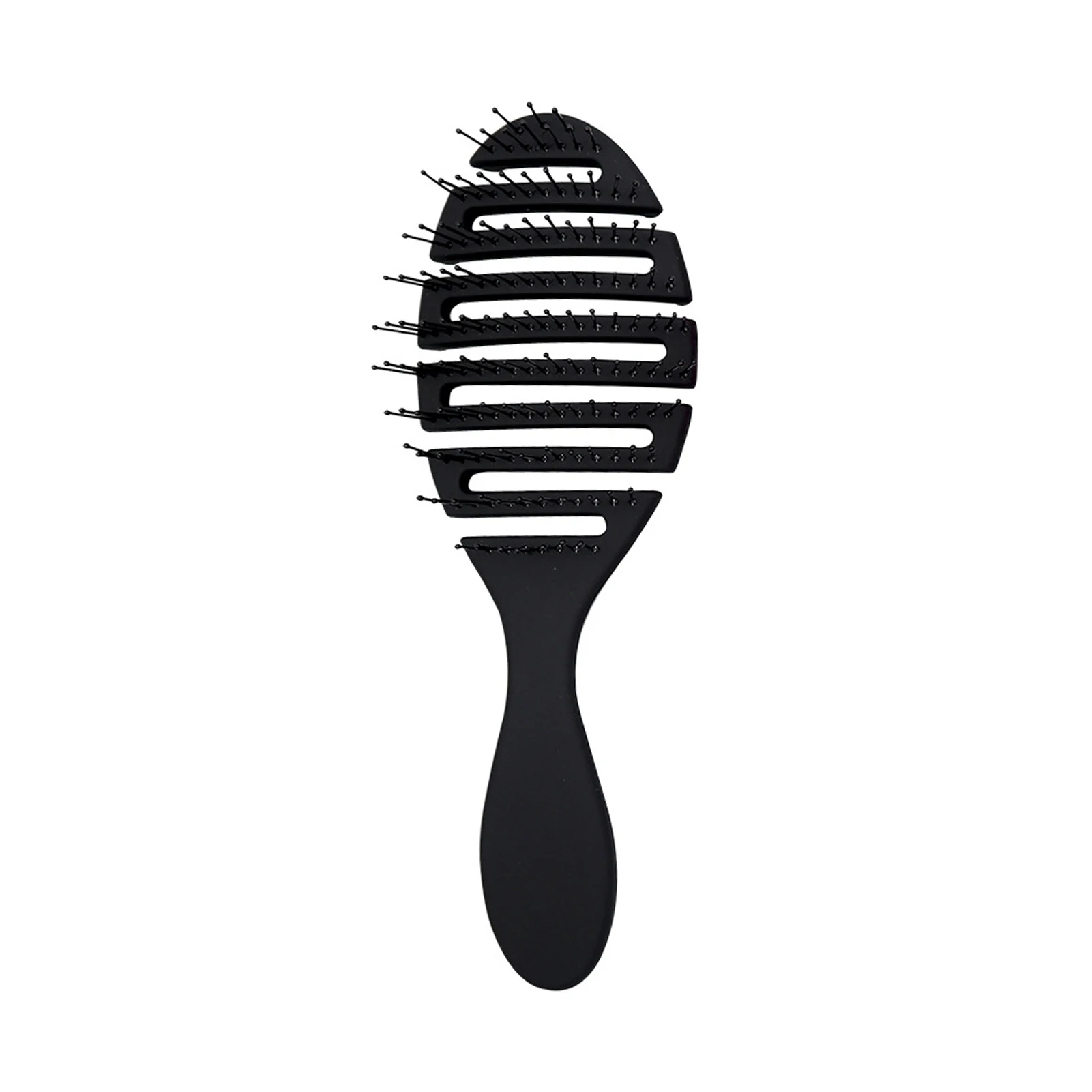 

Women Men Hair Comb Wet Dry Wide Tooth Salon Anti Knot Scalp Massage Handheld Home ABS Barber Shop Travel Portable Easy Clean