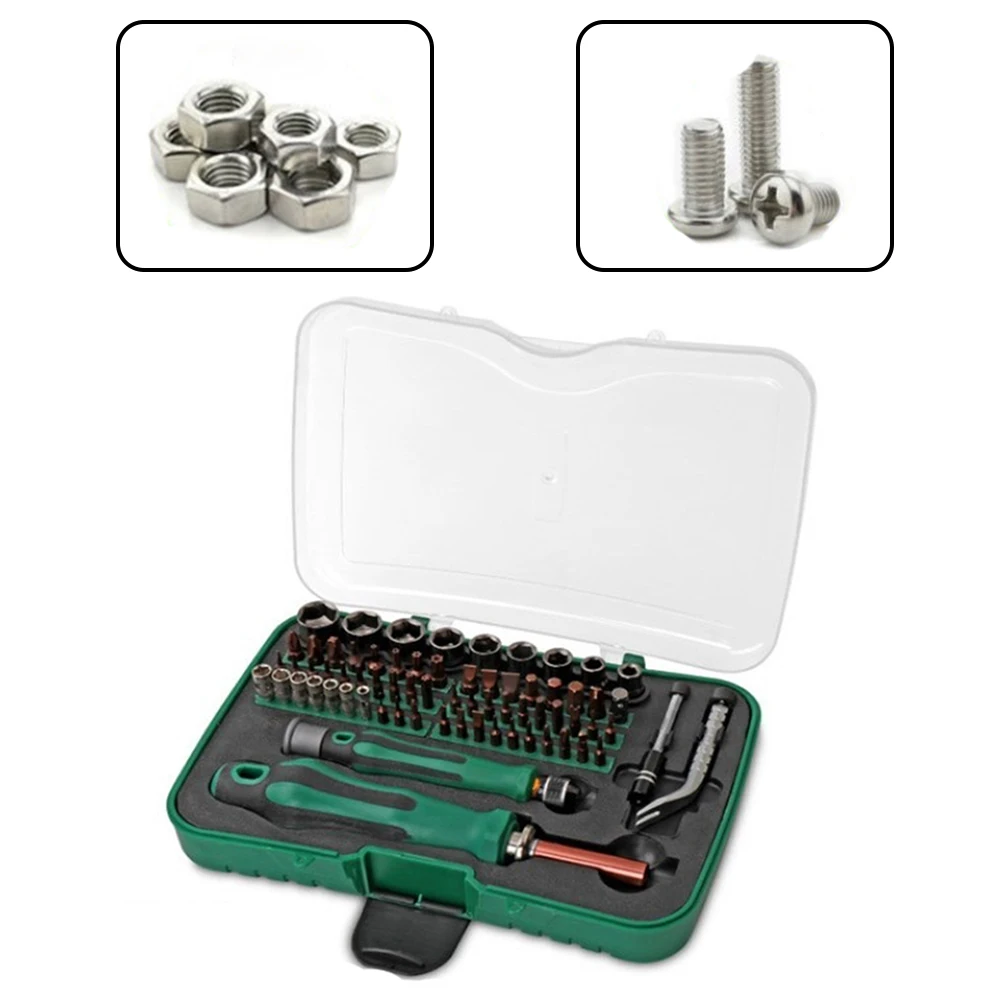 

Screwdriver Bit Set Repair Tools Laptops 200*135*45mm Chrome-vanadium Steel Magnetic Multifunction Repair Tools