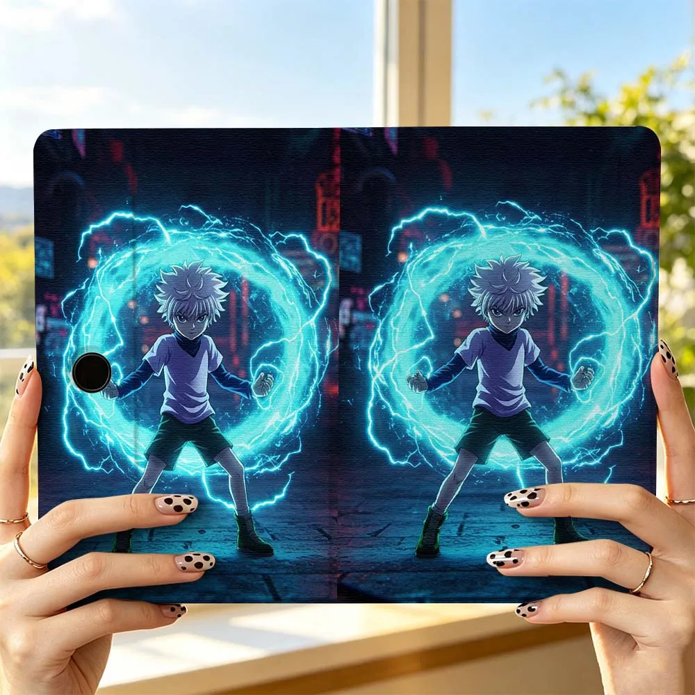 Фото Чехол для планшетов OPPO VIVO IQOO OnePlus Realme Pad 3 Pro 13 12.1 11.61 11.4 10.36 11 дюймов с изображением Killua Hunter, мягкий №5
