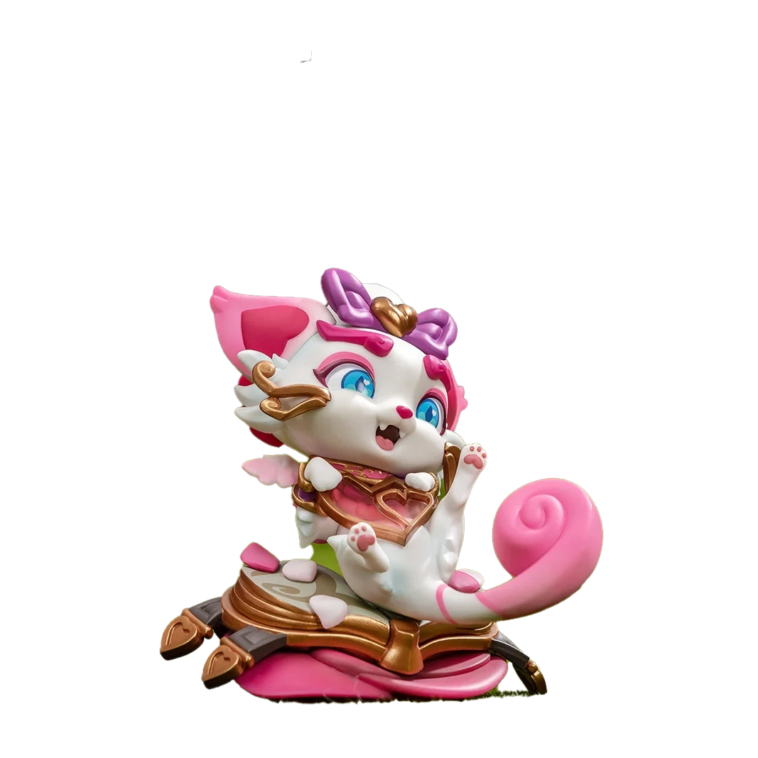 

In Stock Original League of Legends YUUMI 11.5CM Game Character Model Animation Character Action Toy