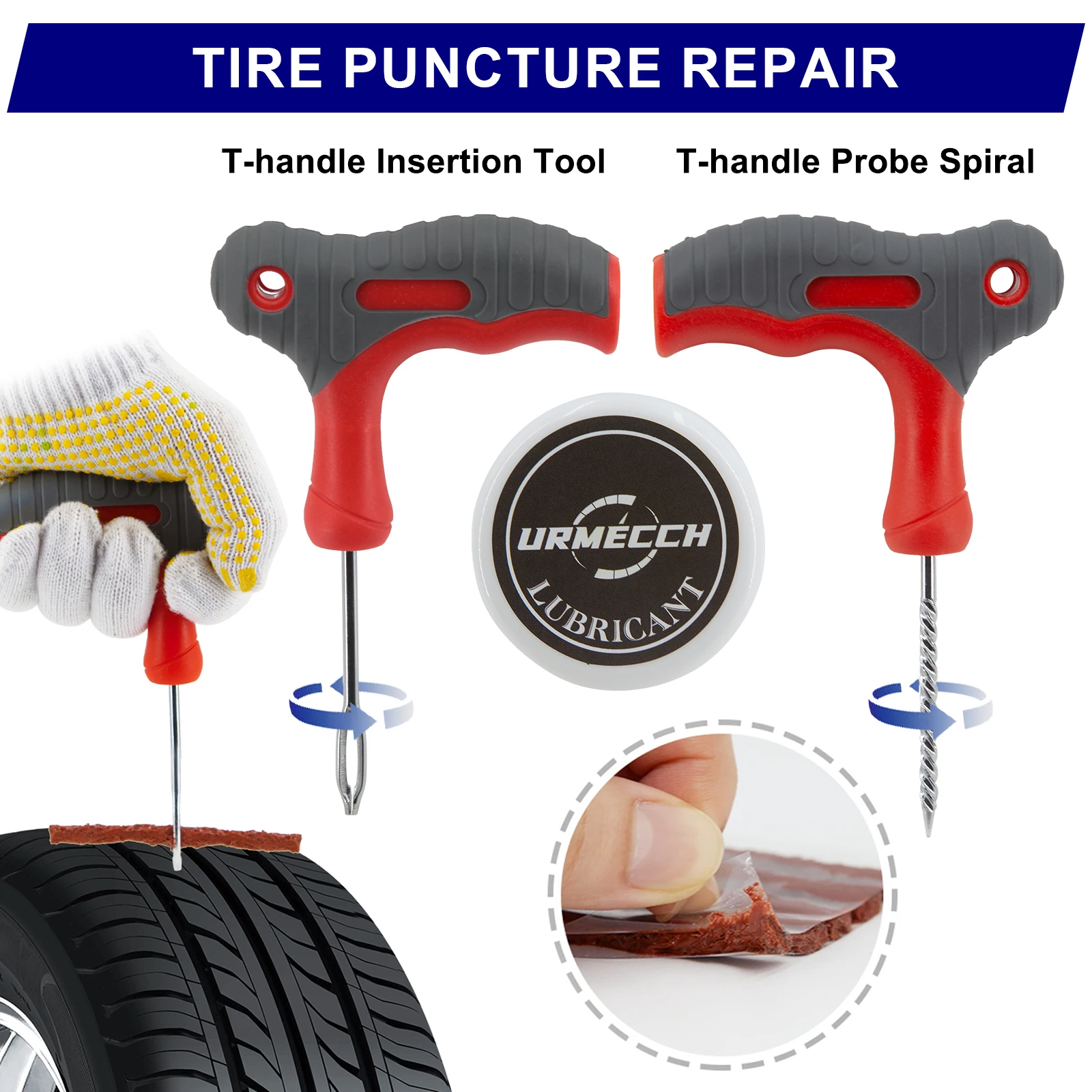 4 шт. адаптер для мини-автомобильных аксессуаров набор ремонта шин напольные