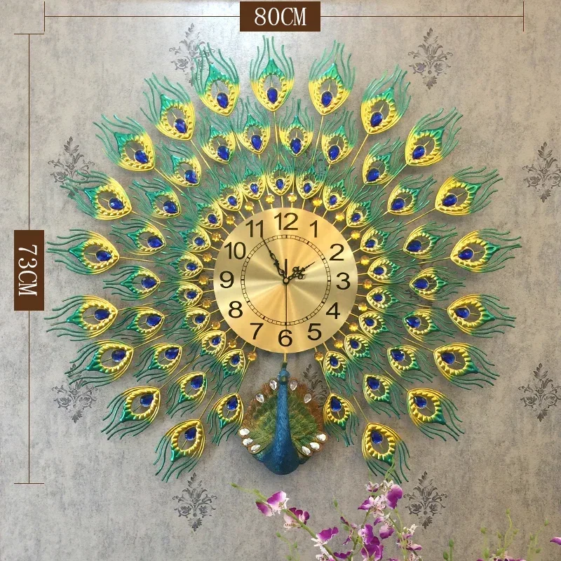 Настенные часы OLOEY Peacock