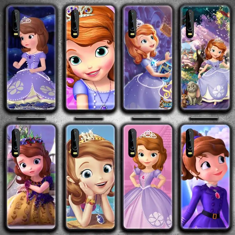 

Sofia the First Phone Case for Huawei P20 P30 P40 lite E Pro Mate 40 30 20 Pro P Smart 2020