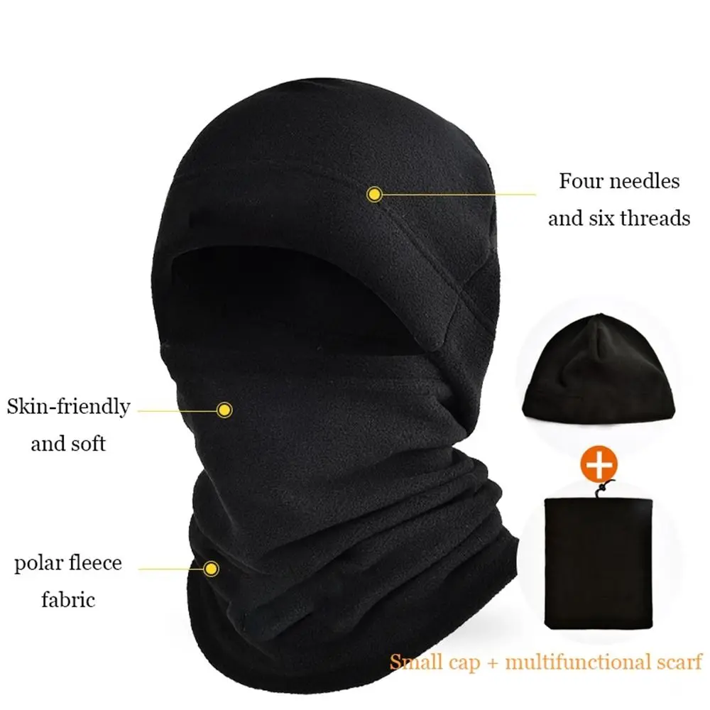 

Ear Protection Collar Hat Neck Warmer Ski Mask Scarf Balaclava Beanies Hat Winter Face Mask Pullover Cap Men Winter Cap