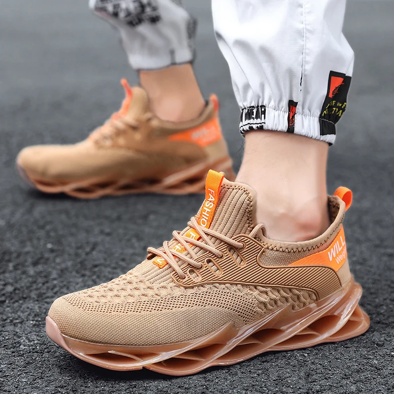 New Popular Lightweight Men's Professional Running SWhoes Comfortable Breathable Mesh Sports Shoes Fashion Men's Casual Shoes