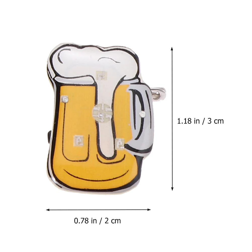 Lapel Pin Beer Pin Brooch Lapel Enamel Lover Day Jewelry Hat Accessories Badge Jacket Clothing Mug Collar Drinker Drink