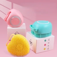 bathroom soft safety silicone puppy big dog cat bath massage gloves brush pet supplies accessories for dogs cleaning supplies