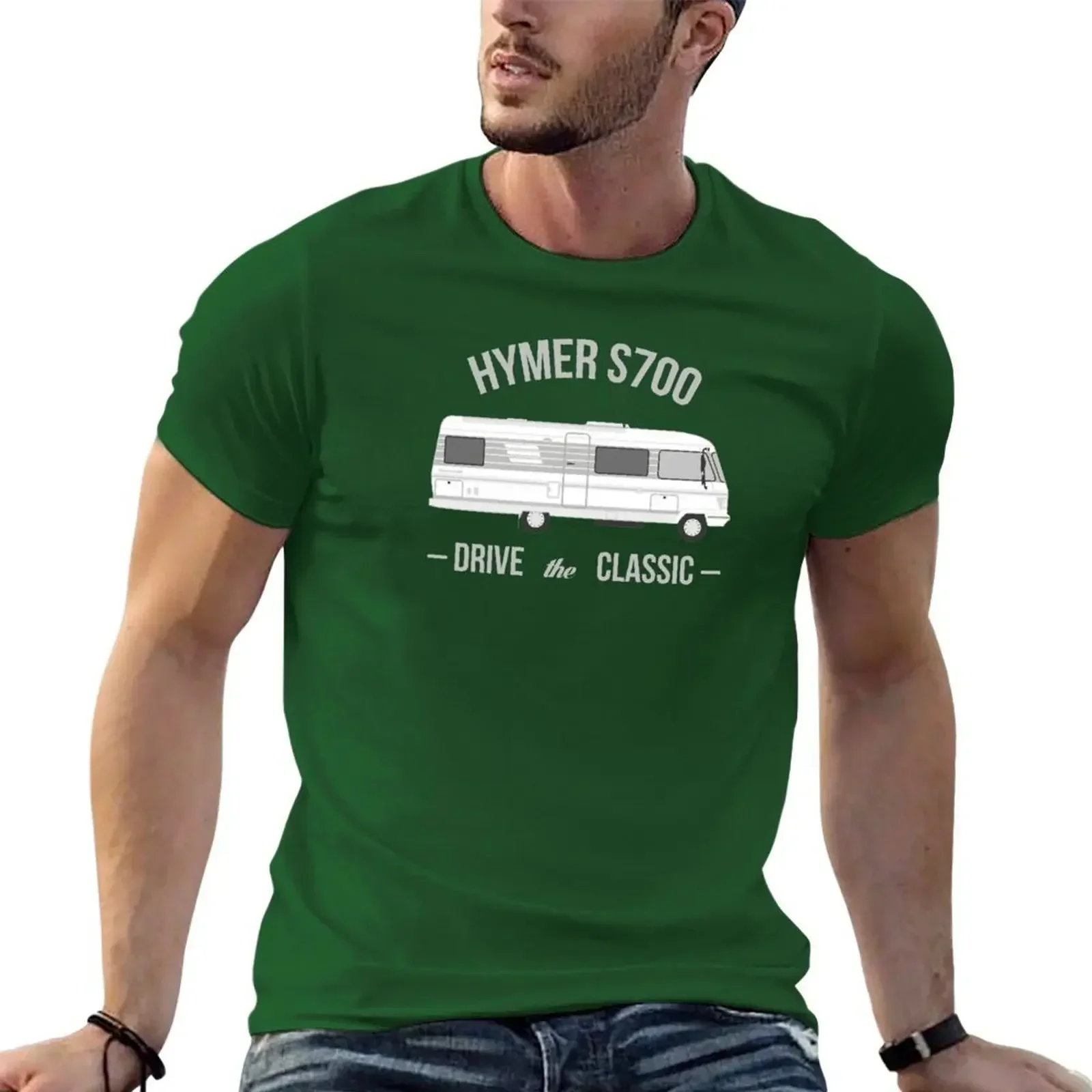 Новая модная Тяжелая Винтажная летняя уличная футболка с круглым вырезом