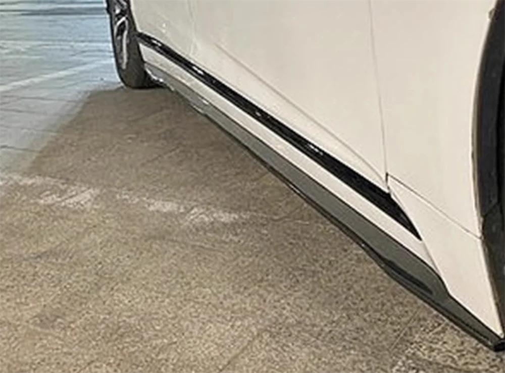 Высококачественная боковая юбка в стиле А из углеродного волокна для Lexus LS350 LS550H